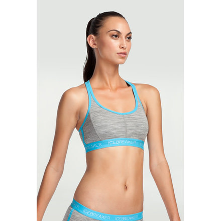 icebreaker women's sprite racerback bra