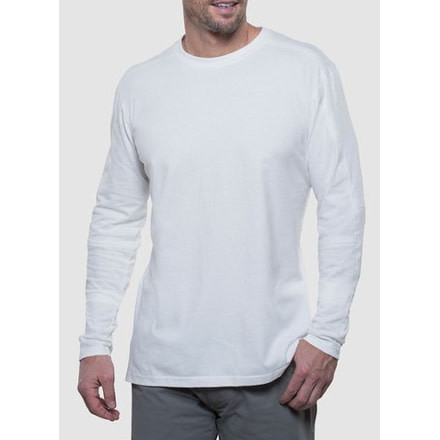 BYWX Men Casual Solid Slim Fit Military Lapel Long Sleeve Buttons T-Shirt Tee