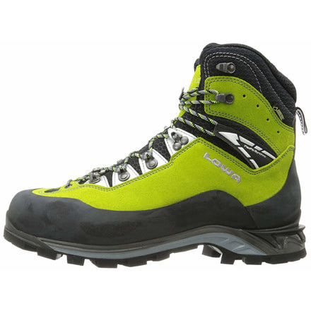 Lowa Cevedale Pro GTX Hiking Boots - Mens, Lime/Black, 8, 2100507299-8