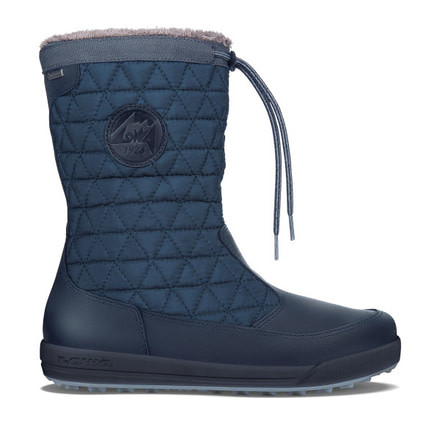 navy blue snow boots