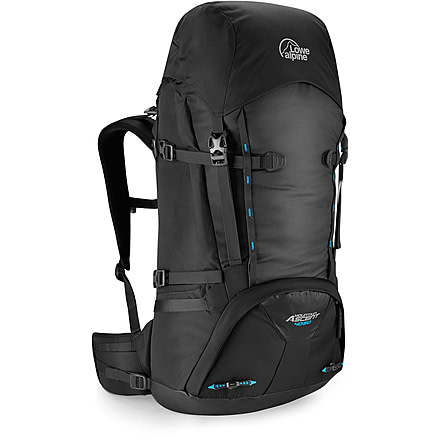 Lowe Alpine 50L Mountain Ascent 40/50 Backpack, Onyx, Large