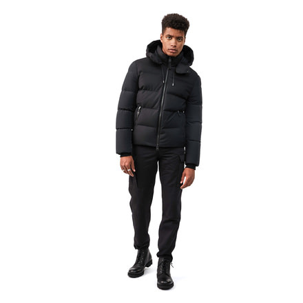 men's lightweight down jacket with hood