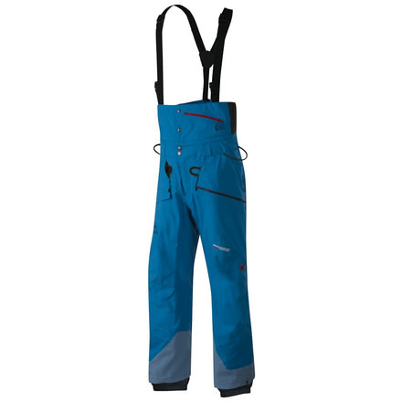Mammut Alyeska GTX Pro 3L Realization Harness Pants - Mens-Dark Cyan-Regular Inseam-Small