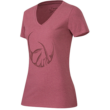 Mammut Zephira T-Shirt - Women's-Crimson Melange-Small