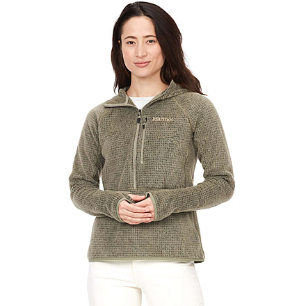 Marmot Orsa Polartec Wool 1/2 Zip Hoody - Women's — CampSaver