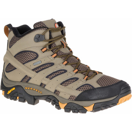 Merrell Moab 2 Mid GTX Hiking Boots - Men's, Walnut, Medium, 10, J06057-210-10.0