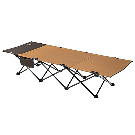 Mountain Summit Gear Horizon Cot, Large, 300 lbs, 600D Polyester, Tan, MSG-HRZCOT/L