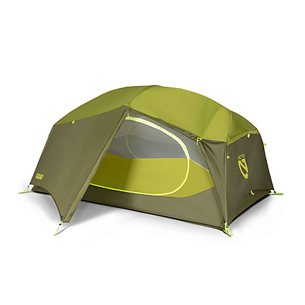 NEMO Equipment Aurora Tent and Footprint - 2 Person, Mango/Fog, 811666035820