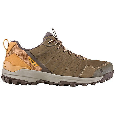 Oboz Sypes Low Leather B-DRY Hiking Shoes - Men's, Medium, Wood, 11, 76101-Wood-Medium-11
