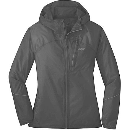 Outdoor Research Helium Rain Jacket - Womens, Black, Extra Small, 2753880001005