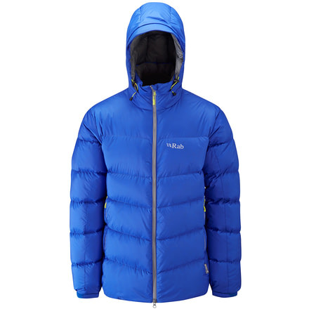 Rab Ascent Jacket - Men's-Electric/Zinc-Large — CampSaver