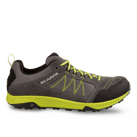 Scarpa Rapid Trail Running Shoes - Mens, Dark Grey/Green, Medium, 43, 33355/350-DkgryGrn-43