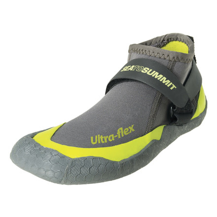Sea to Summit Solution Ultra Flex Booties,Grey/Lime, 683