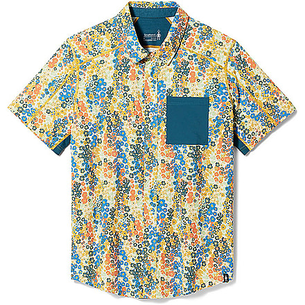 Smartwool Printed Short Sleeve Button Down - Men's SW017017L521-(L52 ...