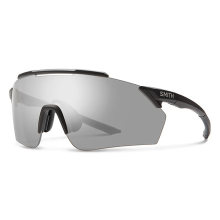 Smith Ruckus PivLock Sunglasses, Matte Black Frame, ChromaPop Platinum Mirror Lens, 20152200399XB
