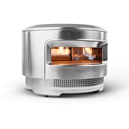 Solo Stove Pi Pizza Oven, Stainless Steel, Large, PIZZA-OVEN-12