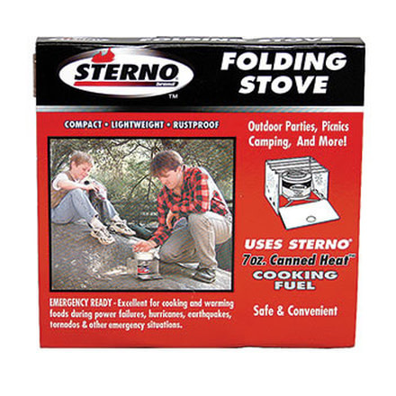 Sterno Single Burner Folding Stove — CampSaver