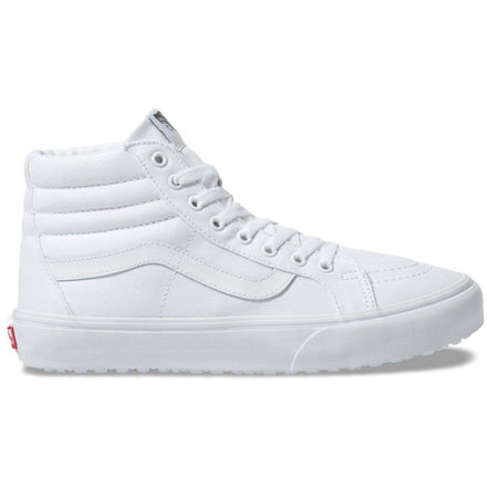 vans sk8 hi reissue white