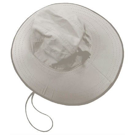 white sierra kool sun hat