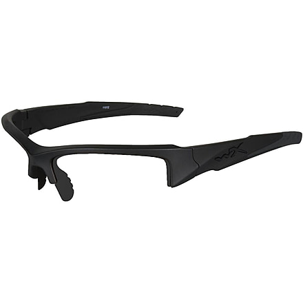Wiley X WX Valor Replacement Parts - Black Ops Matte Black Frame Only w/accessories, No Lens, CHVAL01F