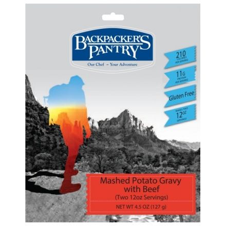 Backpackers Pantry Mashed Potatoes Gravy With Beef 2 Servings