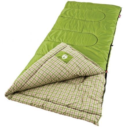 Coleman Outdoor Rectangular Flannel Sleeping Bag