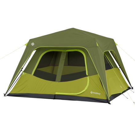 Outdoor Products 6 Person Instant Cabin Tent With Extended Eave