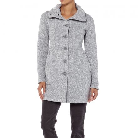 white sweater coat womens