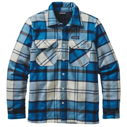 patagonia m's insulated fjord flannel jkt