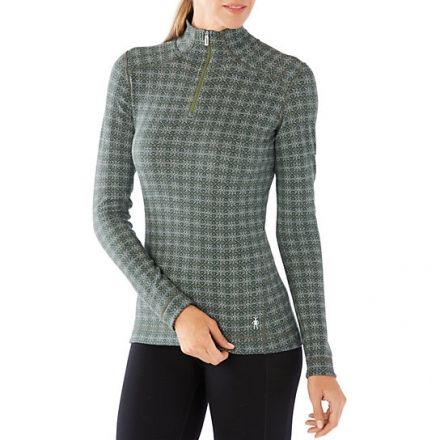 smartwool merino layer zip base pattern lochness