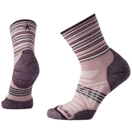 Smartwool Phd Outdoor Light Pattern Mid Crew Socks Women S Campsaver Smartwool Phd Outdoor Light Pattern Mid Crew Sock Women S Woodrose Small Sw000766580