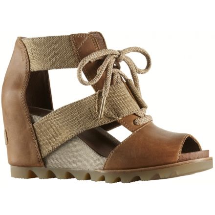 sorel lace up sandals