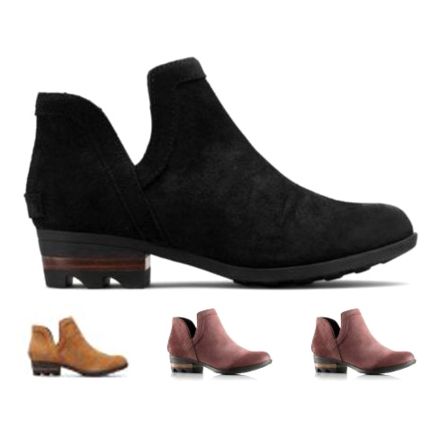 sorel lolla cut out black