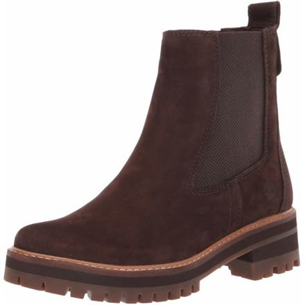 Timberland Courmayeur Valley Chelsea Boot Women's with Timberland W COURMAYEUR VALLEY LACE UP BOOT, Tawny Brown