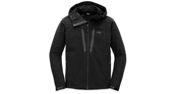 outdoor research ferrosi summit hooded softshell jacket