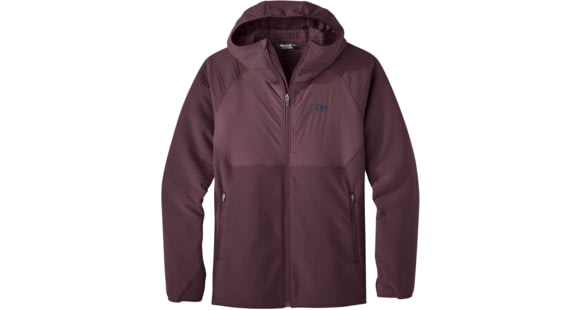 Outdoor Research Vigor Plus Fleece Hoodie - Men's, Elk, â Mens Clothing Size: Extra Large, Age 