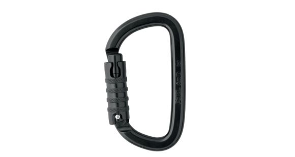 Petzl Am'D Tri-Act Carabiner, Black, M34 TLN — Carabiner Size: Standard ...