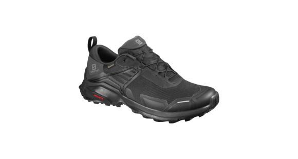salomon mens black shoes