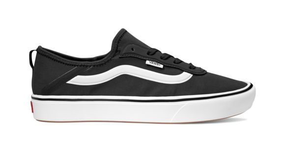 black and white vans size 6