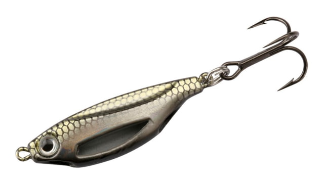 13 Fishing Flash Bang Jigging Rattle Spoon with Glow Sticks Shiner 3/8oz 1-1/2in