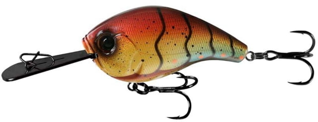 Rapala Jabber Jaw Hybrid Squarebill 1/2oz 3-5ft Fire and Ice Craw 2.3in