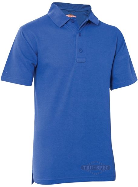TruSpec 24-7 Men's Original Short Sleeve Polo Academy Blue 2XL Regular Len