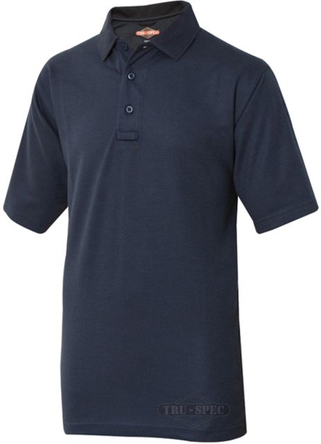 TruSpec 24-7 Men's Original Short Sleeve Polo Navy 4XL Regular Length