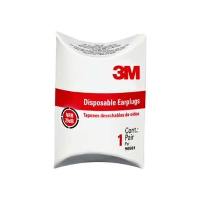 3M Disposable Classic EarplugsNRR 29dB200 pairs of ear plugs 1C