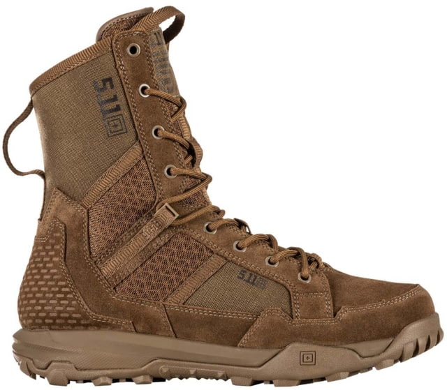 5.11 Tactical A/T 8in Non-Zip Boot - Mens Dark Coyote 7.5R