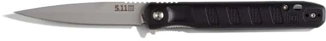 5.11 Tactical 5.11 Tactical Flyte Elite SP Folding Knife 3.15in S35VN Steel Spear Point Black  SZ