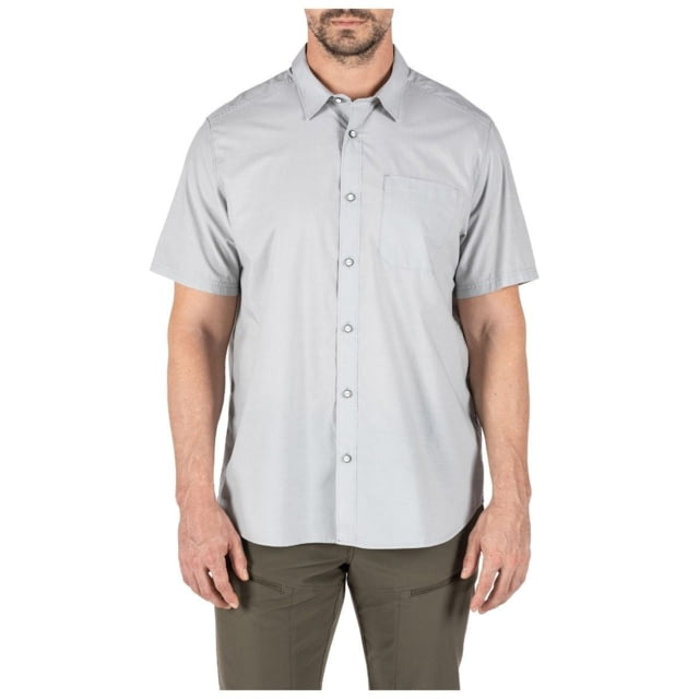 5.11 Tactical Carson Short Sleeve Shirt Patina Heather