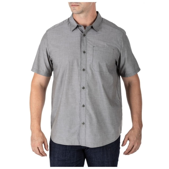 5.11 Tactical Carson Short Sleeve Shirt Ranger Green Heather