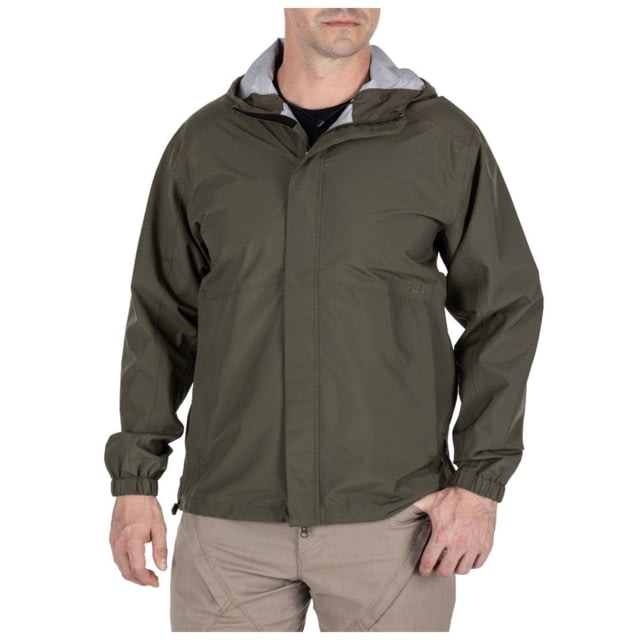 5.11 Tactical Duty Rain Shell Jacket – Mens Ranger Green XL