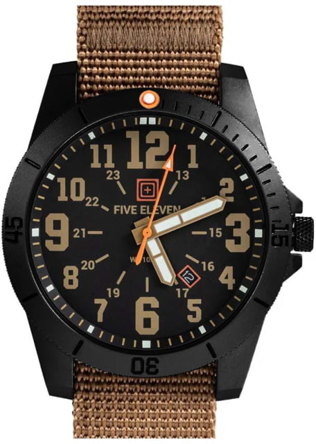 5.11 Tactical Field Watch 2.0 44mm Stainless Steel Nylon NATO Band Kangaroo 1 SZ  SZ